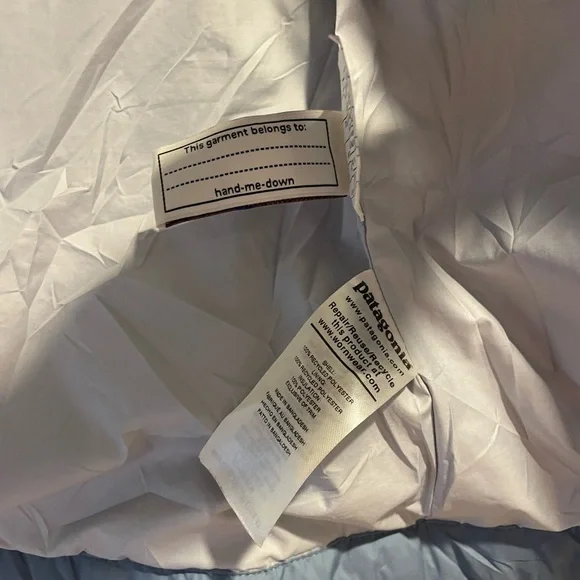 Patagonia puffer jacket Youth / Kids size 12 (Large) - Picture 4 of 6